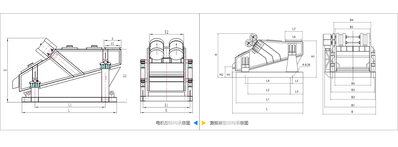 *重型振動(dòng)篩設(shè)計(jì)圖紙